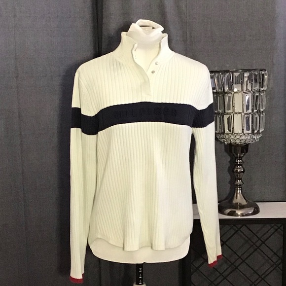 Tommy Hilfiger Sweaters - NWOT Tommy Hilfiger Red White Blue Sweater sz XL